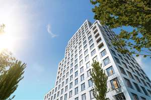 Neuwerte stilvolle 2-Zimmer-Wohnung mit EBK in Nürnberg – *SEETOR􀆃Campus* – Ostendstraße 123, 90482 Mögeldorf, Nürnberg – Vorschaubild 2