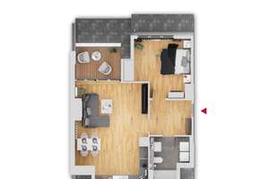 DachgeschossTraum im Kölner Süden! Nähe Vorgebirgspark! Sanierte 2-Zimmerwohnung – Vorgebirgstraße 334, 50969 Zollstock, Köln – Vorschaubild 16
