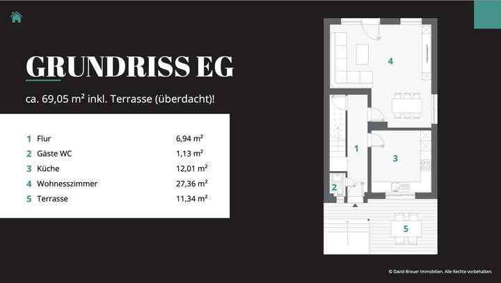 Grundriss Erdgeschoss 