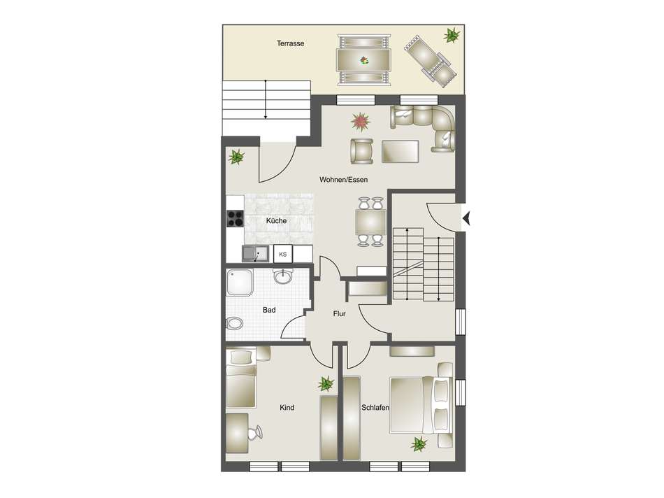 Grundriss EG