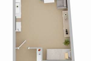 Sofort bezugsfertige 1-Zimmer-Wohnung mit Westloggia, Tageslichtbad und separater Küche – Die vollständige Adresse der Immobilie erhältst du vom Anbieter., 30519 Wülfel, Hannover – Vorschaubild 12