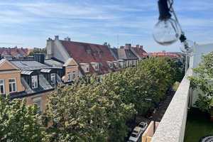 Über den Dächern von Schwabing - top saniertes 1-Zi-Penthouse-Dachterrassen-Apartment - Vermietet! – München – Vorschaubild 2