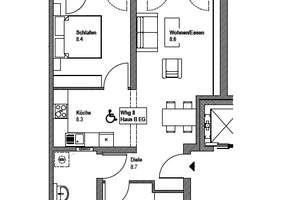 Top Angebot in Ricklingen - inklusive Einbauküche und Balkon – Göttinger Chaussee 267 B, 30459 Oberricklingen, Hannover – Vorschaubild 7