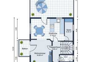 Schön - hochwertig - modern! Mit herrlicher S-W-Dachterrasse, Terrasse und Garten! – Neuburg-Schrobenhausen (Kreis) – Vorschaubild 15