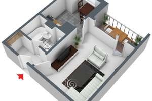 Tolle 1-Raum-Wohnung im Erdgeschoss mit Balkon – Robert-Schumann-Str.  10, 6712 Zeitz – Vorschaubild 2