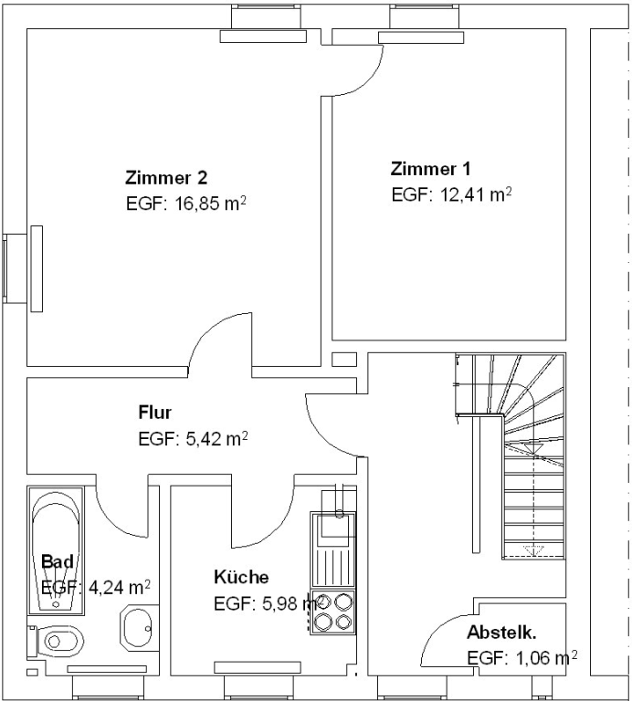 Leerstehendes Zweifamilienhaus in Kassel-Rothenditmold, Kassel – Bild 4