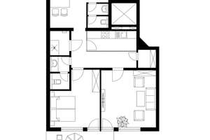 5-Raum-Wohnung in Darmstadt-Mitte, Erstbezug nach Sanierung, EBK, Terrasse, Aufzug, TG-Stellplatz – Karlstraße 34, 64295 Bessungen, Darmstadt – Vorschaubild 25