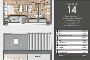 Über den Dächern von Friedrichstadt – Die vollständige Adresse der Immobilie erhältst du vom Anbieter., 40215 Friedrichstadt, Düsseldorf – Vorschaubild 11