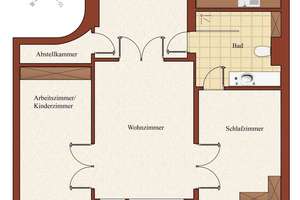 Zuhause mit Charakter: außergewöhnlicher Grundriss, warme Atmosphäre & Balkon zum grünen Innenhof – Die vollständige Adresse der Immobilie erhältst du vom Anbieter., 10969 Kreuzberg, Berlin – Vorschaubild 15