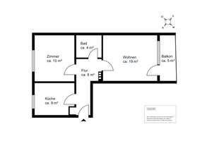 Stilvoll modernisierte Wohnung mitten im grünen Tonndorf – Die vollständige Adresse der Immobilie erhältst du vom Anbieter., 22045 Tonndorf, Hamburg – Vorschaubild 8