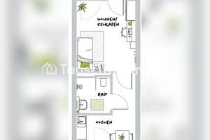 Tauschwohnung: Möbilierte Neubauwohnung in Düsseldorf – Die vollständige Adresse der Immobilie erhältst du vom Anbieter., 40239 Mörsenbroich, Düsseldorf – Vorschaubild 8
