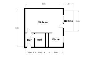 Hell & Modern: Bezugsfreie 1-Zimmer in Berlin-Johannisthal mit EBK & Balkon – Die vollständige Adresse der Immobilie erhältst du vom Anbieter., 12487 Johannisthal, Berlin – Vorschaubild 18