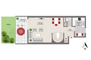 Familienfreundliches "Haus-im-Haus" mit 3,5 Zimmern und sonniger Westterrasse mit Garten – Die vollständige Adresse der Immobilie erhältst du vom Anbieter., 81925 Oberföhring, München – Vorschaubild 14