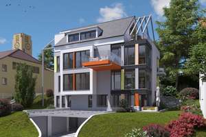 S-Sillenbuch: Hochwertige 3-Zi.-Garten-Whng., ca. 102 qm Wfl., Aufzug, Terrasse, EBK, Einzel-Garage
