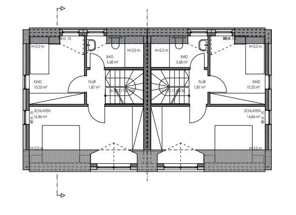 Grundriss Obergeschoss