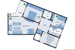 Zentrale 3-Zimmer-Wohnung mit Loggia in Brackwede für Selbstnutzer oder Kapitalanleger – Die vollständige Adresse der Immobilie erhältst du vom Anbieter., 33647 Brackwede, Bielefeld – Vorschaubild 18