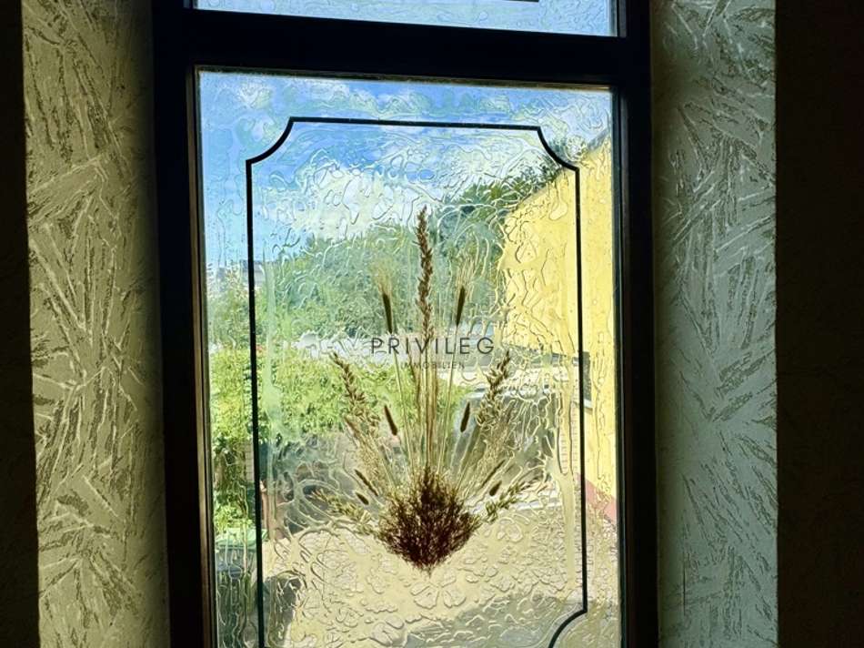 Treppenhaus Glasfenster