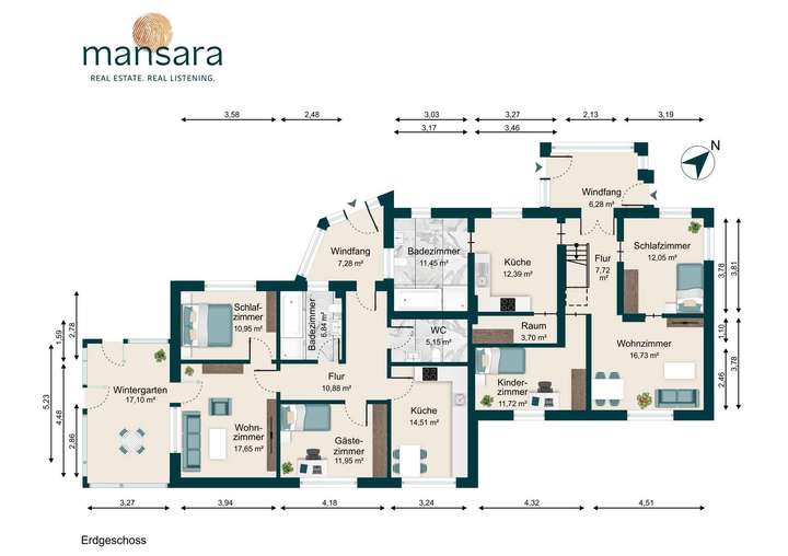 Grundriss Erdgeschoss
