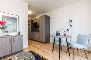 Willkommen in Ihrer vollmöblierten Singlewohnung! Warmmiete inkl. Strom und Internet! – Rennbahnstraße 83, 13086 Weißensee, Berlin – Vorschaubild 5
