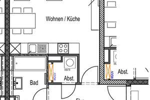 Komfort trifft Stil – sonnenverwöhnte 2,5-Zi.-Wohnung mit Einbauküche – Karlsbader Platz 8, 65197 Rheingauviertel / Hollerborn, Wiesbaden – Vorschaubild 2