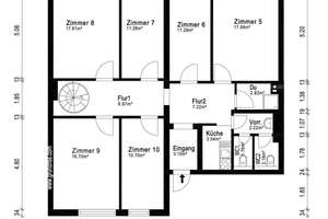 Außergewöhnlich viel Raum zum Leben – Maisonette-Wohnung mit bis zu 10 Zimmern – Die vollständige Adresse der Immobilie erhältst du vom Anbieter., 39112 Sudenburg, Magdeburg – Vorschaubild 10