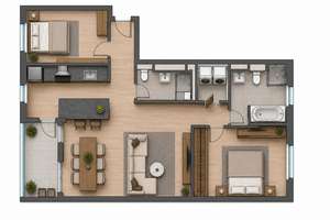 Zentrumsnah & gut geschnitten: Schicke 3-Zimmerwohnung im Stadtteil Bockenheim ! – 60486 Bockenheim, Frankfurt am Main – Vorschaubild 20