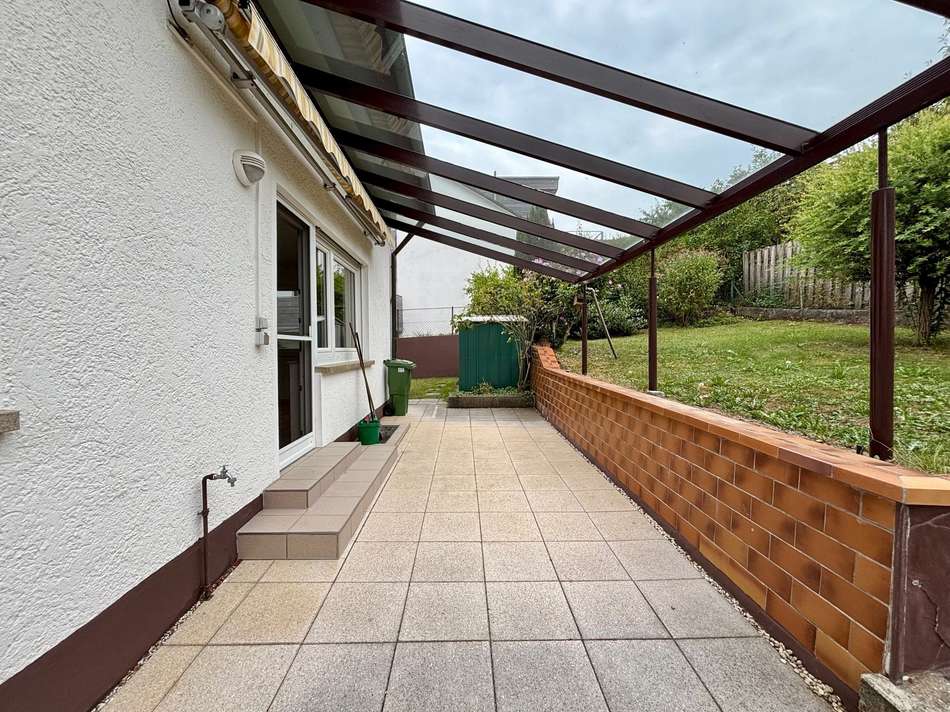 Überdachte Terrasse