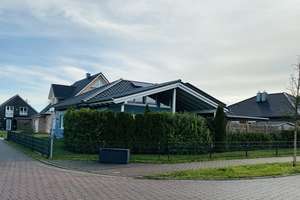 Gepflegtes Holzhaus/Bungalow, 109 m², KFW 40+, sehr energiesparend, Bj. 2017 mit 3 Zi. in Harsefeld – Die vollständige Adresse der Immobilie erhältst du vom Anbieter., 21698 Harsefeld – Vorschaubild 3