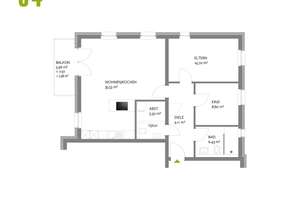 NEUBAU Trier-Olewig - Effizienzhaus 55 - Wohnung 04