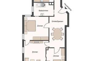 Klassische Beletage-Wohnung in prächtiger Jugendstilvilla – Die vollständige Adresse der Immobilie erhältst du vom Anbieter., 70192 Lenzhalde, Stuttgart – Vorschaubild 13