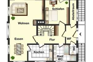 Sehr gepflegtes, freistehendes 1-Familien- oder Generationenhaus in ruhiger Höhenlage von Langenberg – Die vollständige Adresse der Immobilie erhältst du vom Anbieter., 42555 Langenberg, Velbert – Vorschaubild 41