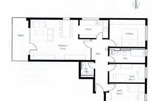 Helle 4-Zimmer-Wohnung mit Balkon & Einbauküche in München-Solln – Faustnerweg 11, 81479 München – Vorschaubild 15