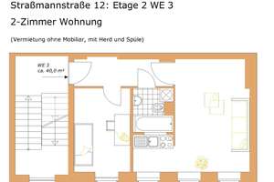Gute geschnittene 2-Zimmer-Wohnung nähe Volkspark – Die vollständige Adresse der Immobilie erhältst du vom Anbieter., 10249 Friedrichshain, Berlin – Vorschaubild 8