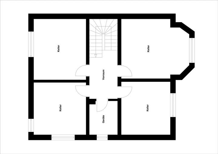 Kellergrundriss