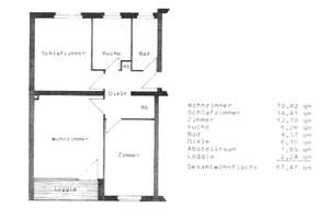 3 Zimmerwohnung nahe Walther-Schreiber-Platz, vermietet, – Die vollständige Adresse der Immobilie erhältst du vom Anbieter., 12161 Friedenau, Berlin – Vorschaubild 7