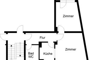 Singlewohnung frisch renoviert!!! – Jahnstr. 33, 47119 Laar, Duisburg – Vorschaubild 2