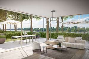  Garden Residence     4-Zimmer-Wohnung mit luxuriöser Ausstattung in erster Rheinlage 