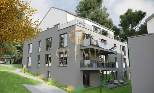 Modernes 5-Familienhaus (KfW 40), schlüsselfertig, mit Blick auf die Weinberge bei Landau.