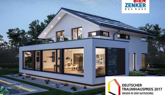 Bild von Bodentiefe Fenster und exklusive Akzente im exklusiven Bien Zenker Design verspricht traumhafte Stun