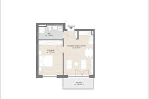 schöne, neuwertige 2-Zi.-Whg. mit Balkon * Einbauküche * 54 m² * Baujahr 2022 – Spiegelstr. 6, 90762 Stadtpark, Stadtgrenze, Fürth – Vorschaubild 11