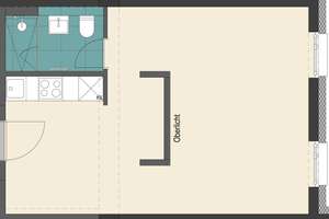 Südvorstadt: hochwertig  Apartment inkl. Küche, Internet, WM – Kurt-Eisner-Straße 83, 4175 Südvorstadt, Leipzig – Vorschaubild 2