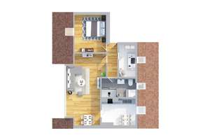 Helle 3-Zimmer Wohnung mit Küche & Garage in Dortmund Sölde – 44289 Sölde, Dortmund – Vorschaubild 9