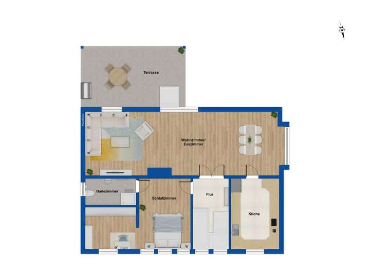 Grundriss Erdgeschoss