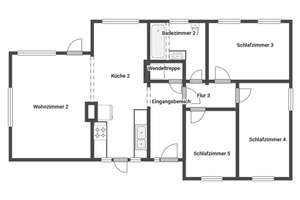 Ungewöhnliches Einfamilienhaus in unkonventioneller Bauweise – mit großem Potenzial – Die vollständige Adresse der Immobilie erhältst du vom Anbieter., 26209 Hatten – Vorschaubild 25