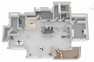 Außergewöhnliche Villa im Steinbachtal mit spektakulärem Panoramablick, Pool und Rückzugsmöglichkeit – Die vollständige Adresse der Immobilie erhältst du vom Anbieter., 97082 Steinbachtal, Würzburg – Vorschaubild 22