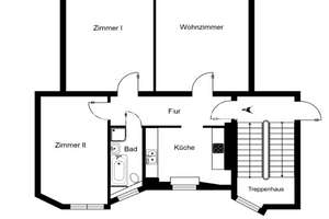 Gründerzeit -  Altbauwohnung im ruhigen Gartenhaus mit zwei Schlafzimmern – Die vollständige Adresse der Immobilie erhältst du vom Anbieter., 12169 Steglitz, Berlin – Vorschaubild 9