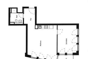 Helle 2-Zimmer Wohnung im 3. OG mit Balkon in Stuttgart-Mitte – Eberhardstraße 65a, 70178 Rathaus, Stuttgart – Vorschaubild 5