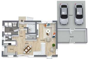 Modernes Einfamilienhaus mit 2 zusätzlichen Wohneinheiten | Ferienwohnungsnutzung möglich | BJ 2017 – Die vollständige Adresse der Immobilie erhältst du vom Anbieter., 77963 Schwanau – Vorschaubild 25