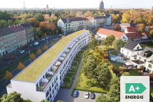 * NEUBAU * 3 Zimmer * Familienfreundlich * TG * Fußbodenheizung * tolle Ausstattung * inkl. EBK * – Pragerstr. 259, 4289 Probstheida, Leipzig – Vorschaubild 2