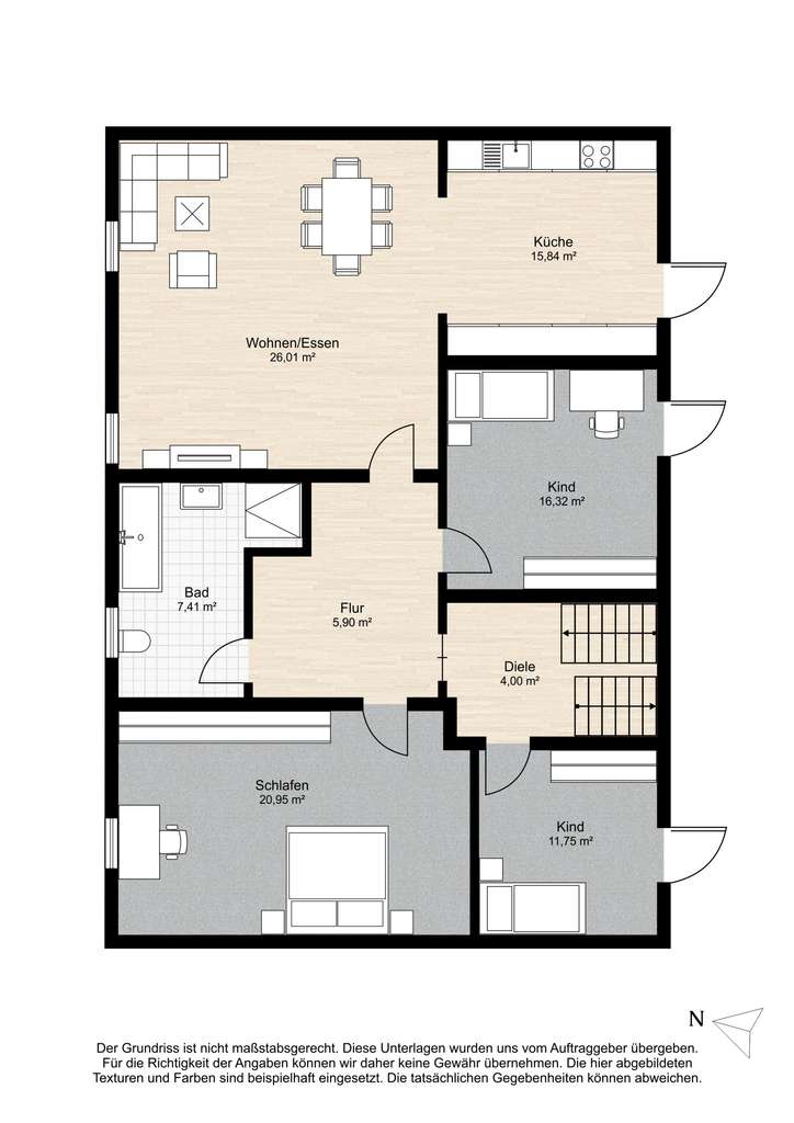 Immobilie in Bürstadt - Zentrale Lage, großes Potenzial – Stadthaus  mit vielseitigen Nutzungsmöglichkeiten in Bürstadt - Bild 0